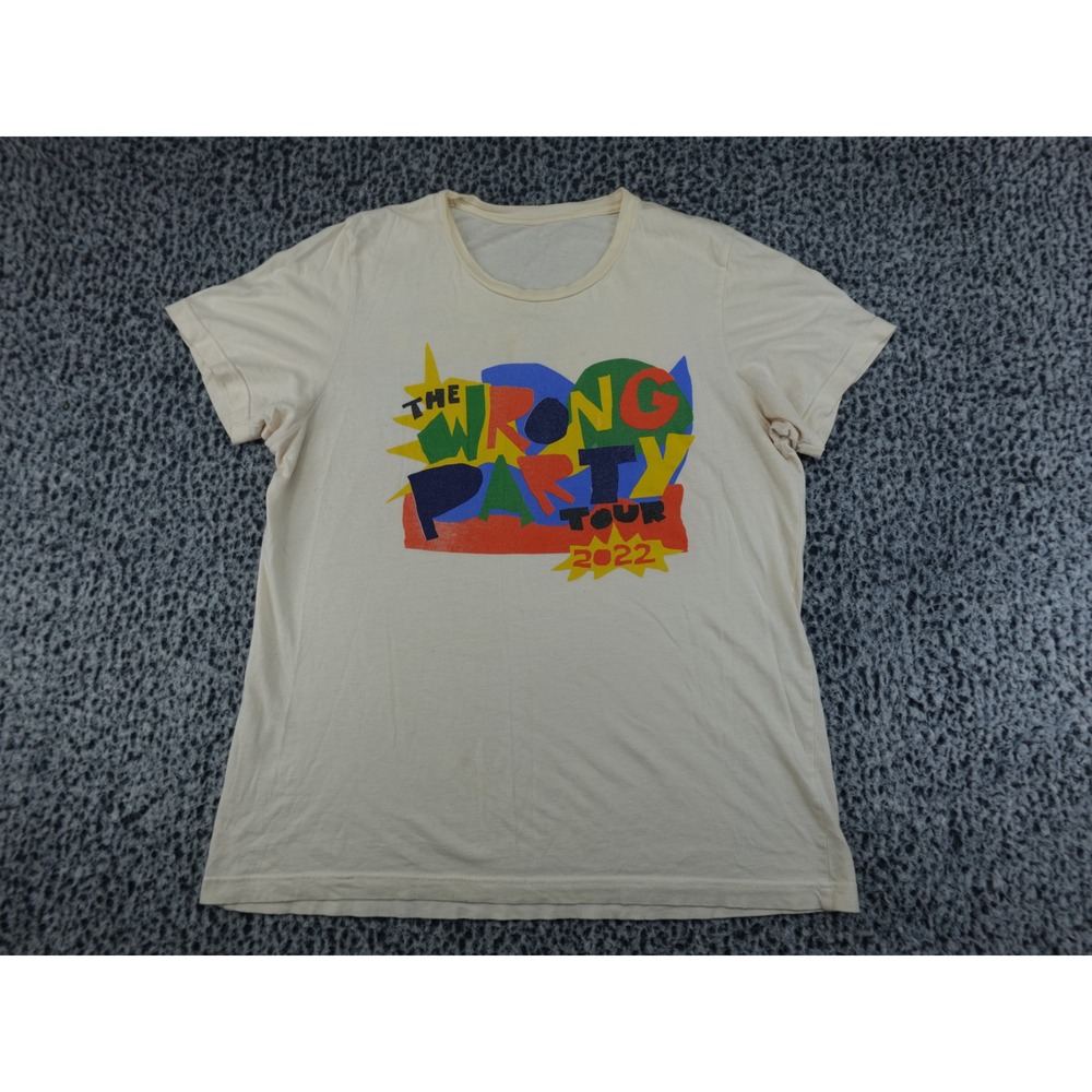 Fitz & The‎ Tantrums Andy Grammer Tour T-Shirt Unisex XL Cream Good 2022 Graphic
